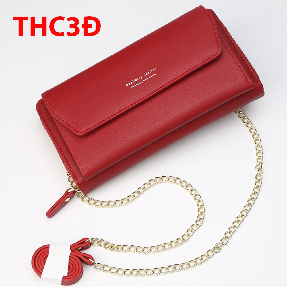 Ví Đeo Chéo Nữ Baellerry Leather Originally From Korea DVTHC3 New Full Box