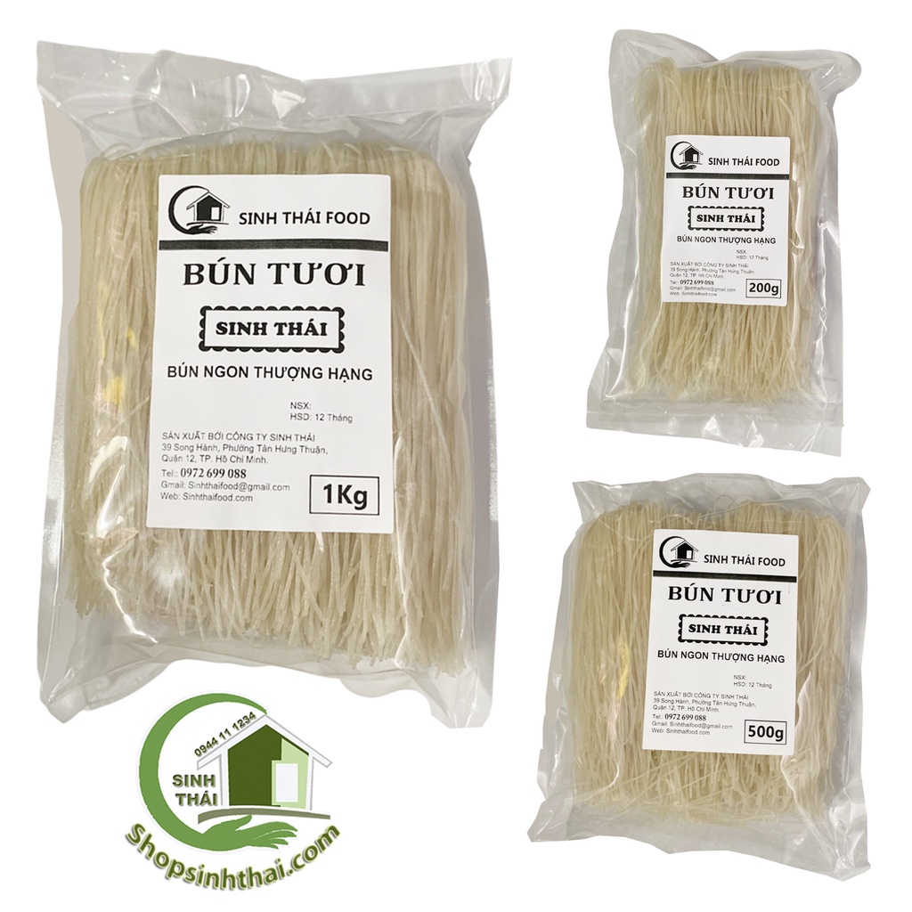 Bún tươi, phở khô, miến dong, hủ tíu Sa Đéc, bánh canh - Chọn loại