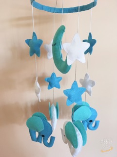 Đồ chơi treo nôi handmade ( hình thật)