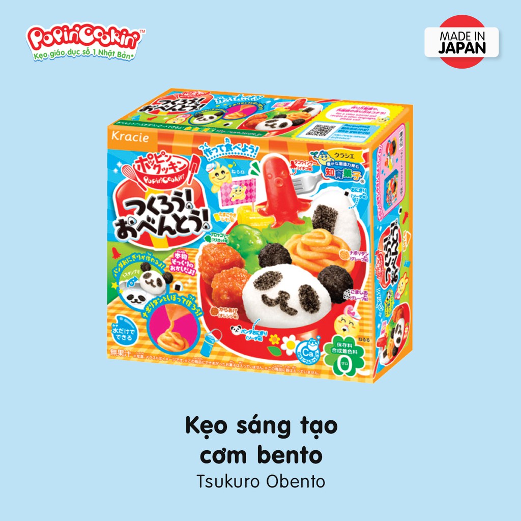 Kẹo Popin Cookin đồ chơi sáng tạo ăn được Cơm Bento - Tsukuro Obento chính hãng