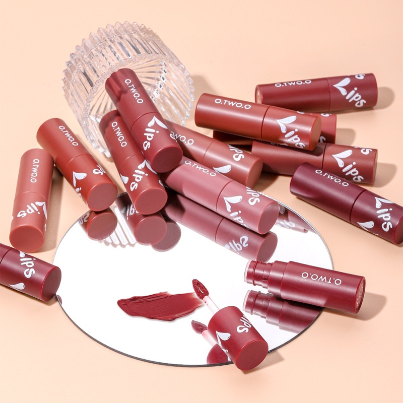 Son Môi Chất Nhung Lì Màu Đỏ 10MK Có Má Cao Cấp