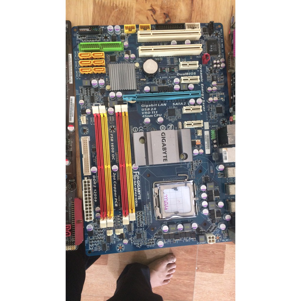 Mainboard Gigabyte GA-EP43-UD3L suport 8G ram dr2 chính hãng