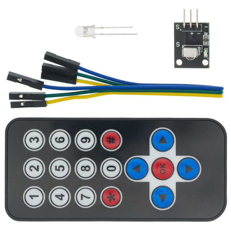 Bộ Điều Khiển Từ Xa Không Dây IR HX1838 Cho Arduino Raspberry Pi