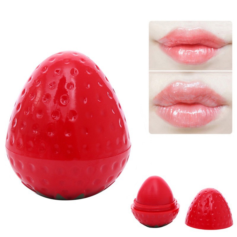 ROMANTIC BEAR Son dưỡng dâu tây cấp ẩm chống khô môi chăm sóc dưỡng môi | BigBuy360 - bigbuy360.vn