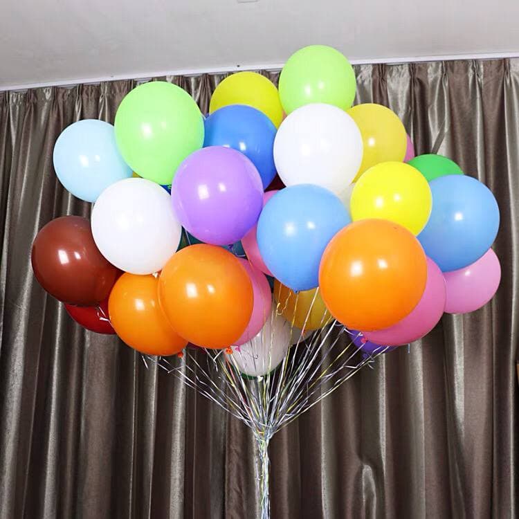 Set 10 Bóng Bay Trang Trí Hoặc Giải Trí Cho Bé 【】