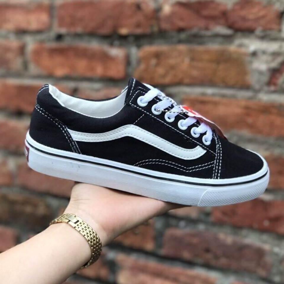 THANH LÝ Vans old Skool đen nữ ( hàng cao cấp)