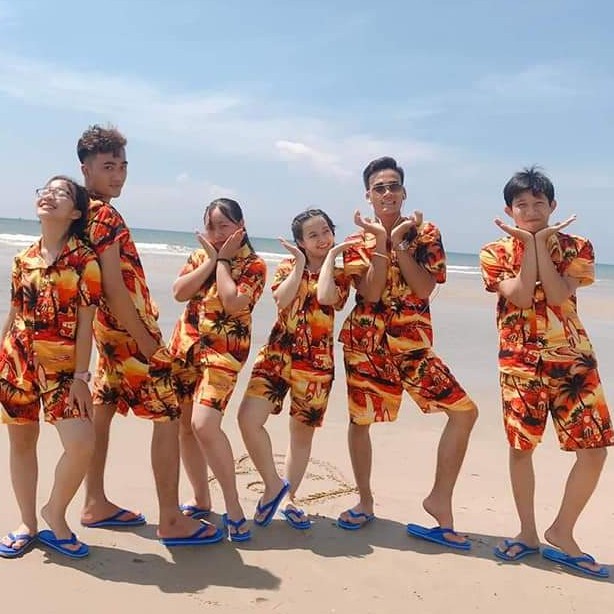 Bộ sơ mi trái vải Tole siêu mát, nhiều màu, 32-75 kg