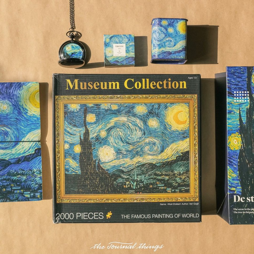 Gift Set Starry Night Van Gogh (Set Quà Chủ Đề Tranh Starry Night Van Gogh)