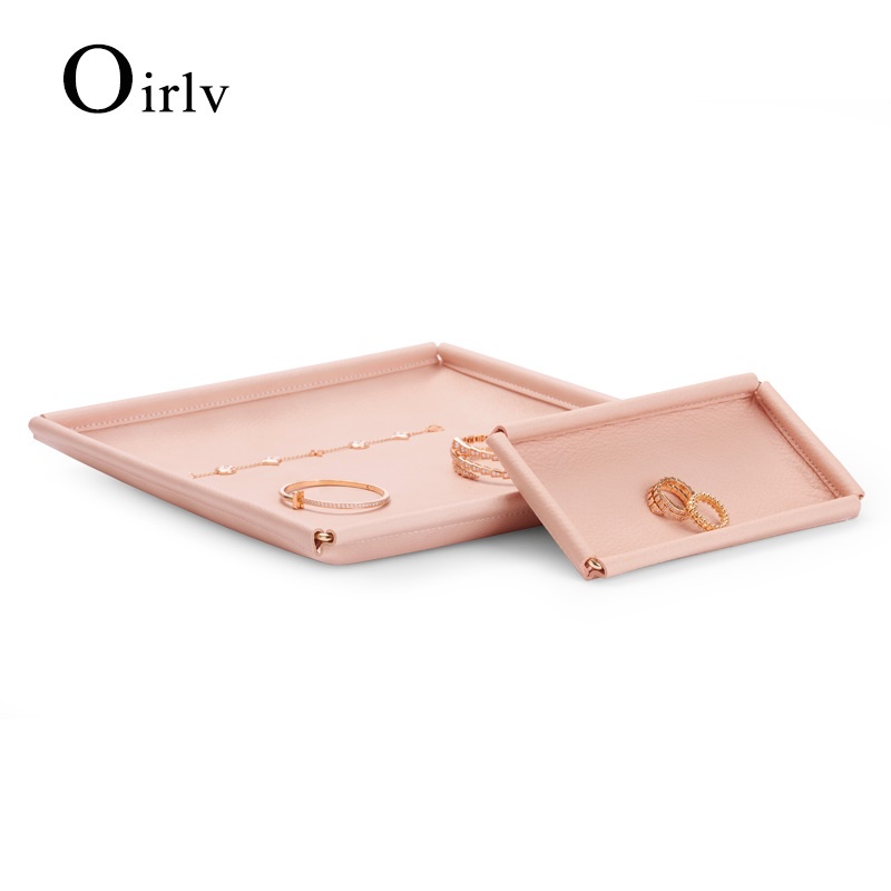 Khay Trưng Bày Trang Sức / Đồng Hồ / Nhẫn / Trang Sức Bằng Da P116