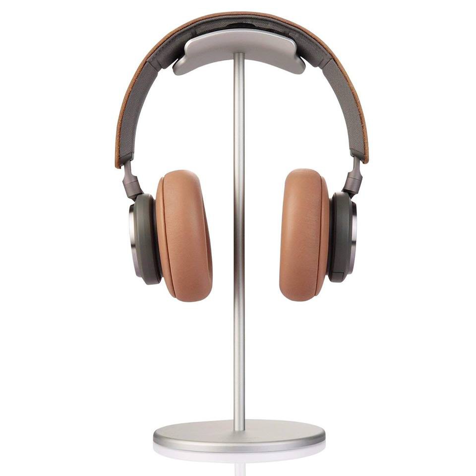 Giá đỡ/ Kệ Nhôm Treo Tai Nghe Headphone Đầu Bọc Da Vòm Crossline