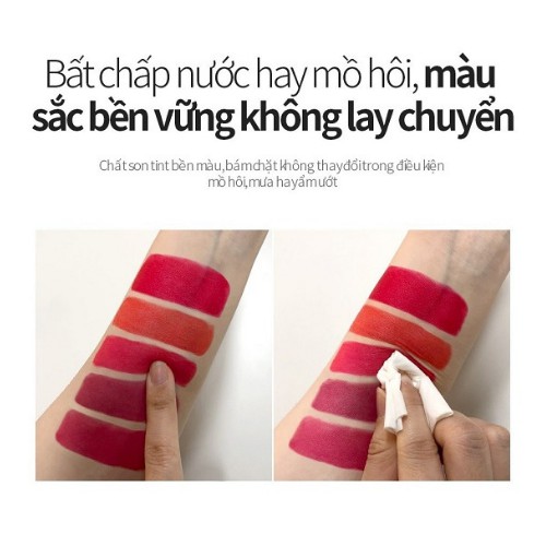 [Mã LTP50 giảm 50000 đơn 150000] Son Nước Lâu Trôi Lime Water Lip Paint 3.5ml (DATE: 2O/01/22) | BigBuy360 - bigbuy360.vn