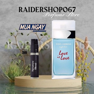 Nước hoa d.&.g li.ght blue love is love po.ur hom.me