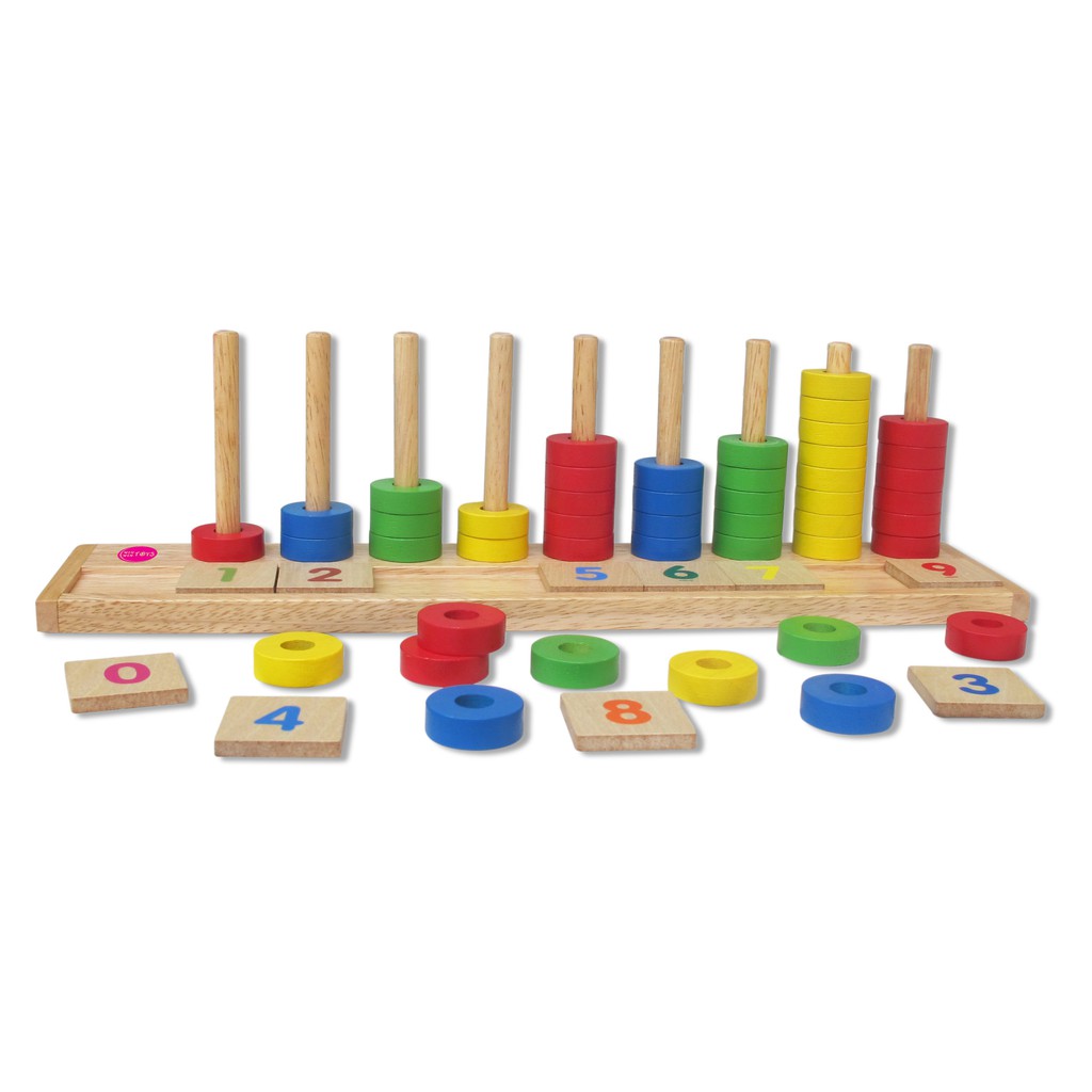 Đồ chơi gỗ Winwintoys - Học đếm bậc thang - 63112