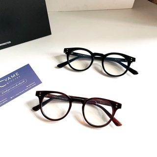 Gọng kính cận nam nữ nhựa tròn Yame Milan, mắt kính unisex đẹp chống tia UV thời trang Hàn Quốc