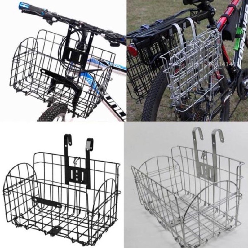 Giỏ xe đạp Giỏ xe đạp thể thao gấp lại được.