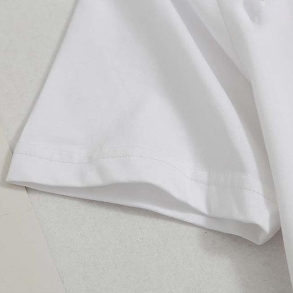 Áo thun unisex form rộng đôi bạn thỏ và voi đáng yêu thời trang cá tính vải dày mịn 2019T1309