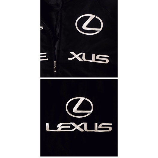 Áo khoác gió bomber Varsity Jacket thêu chữ Lexus đua xe F1 thể thao unisex siêu chất ❤️