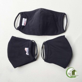 Khẩu trang màu đen Hàn Quốc