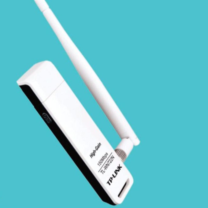 USB kết nối Wi-Fi TP-LINK TL-WN722N Chuẩn N 150Mbps Ăngten dài New Edittion 2017