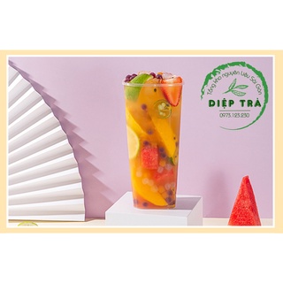 Siro nhiệt đới Binbaoli Chai 1.25kg (Nguyên liệu làm trà trái cây nhiệt đới/Trà hoa quả đặc biệt rất thơm ngon)