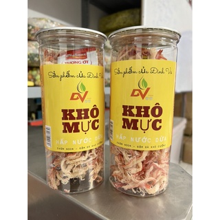 KHÔ MỰC HẤP DỪA LOẠI NGON LON PET [Hàng loại 1- Giá cả kèm chất lượng- Tiền nào của nấy]