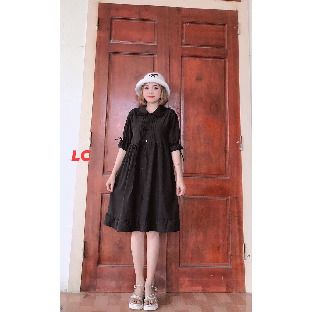 Váy Babydoll Tay Bồng Tiểu Thư | BigBuy360 - bigbuy360.vn