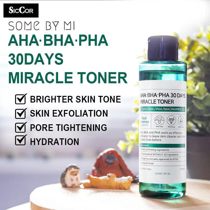 NƯỚC HOA HỒNG TONER SOME BY MI AHA –BHA-PHA 30 DAYS MIRACLE