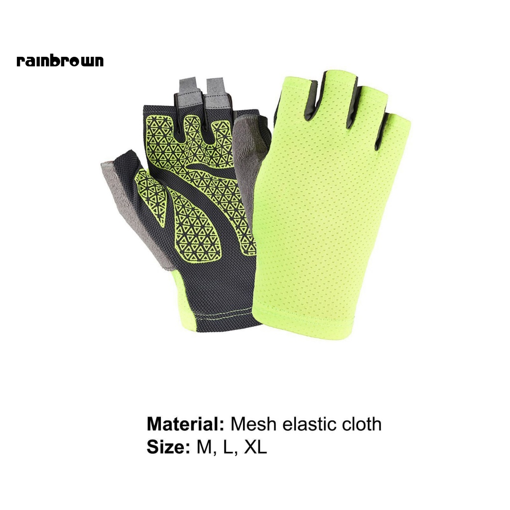 Găng tay hở ngón chống trượt chống mài mòn dành cho trẻ em