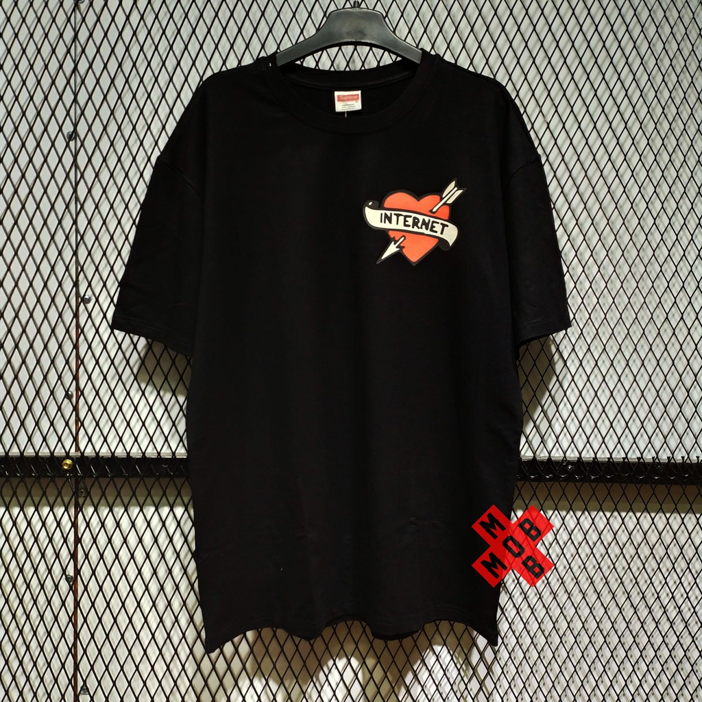 Áo thun unisex form rộng LOVE INTERNET
