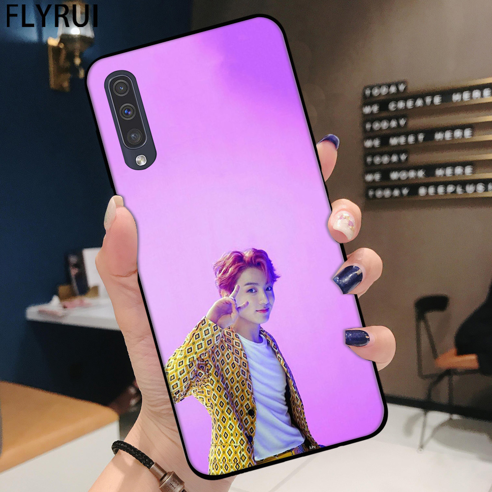 Ốp Điện Thoại Mềm Hình Bts Jungkook Cho Samsung A02S A81 A91 A31 A42 5g A6 A7 A9 2018 A8 A6 Plus