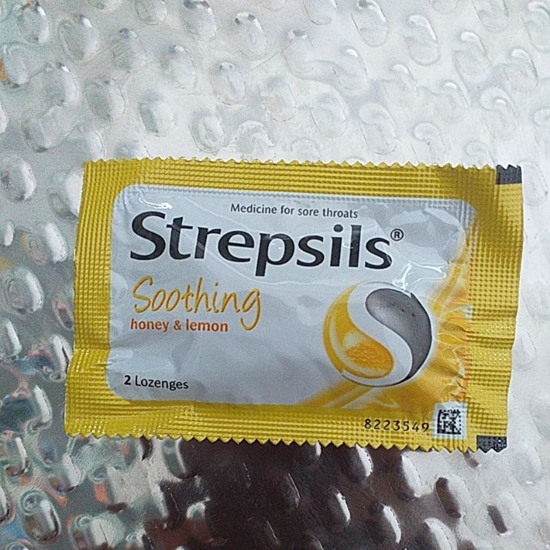 kẹo ngậm strepsils ( bịch 2 viên )