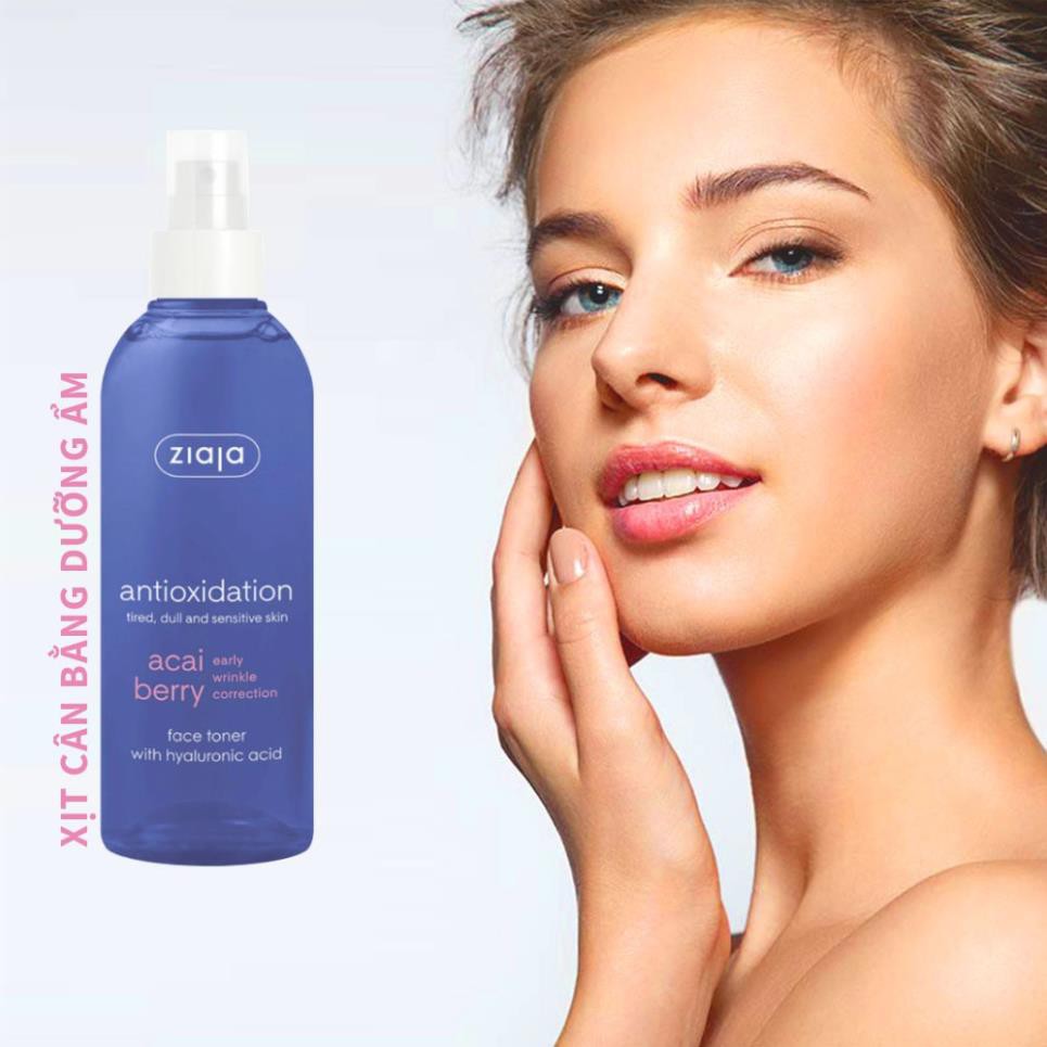 XỊT CÂN BẰNG DƯỠNG ẨM HYALURONIC CHỐNG OXY HÓA – ZIAJA – 200ML | BigBuy360 - bigbuy360.vn