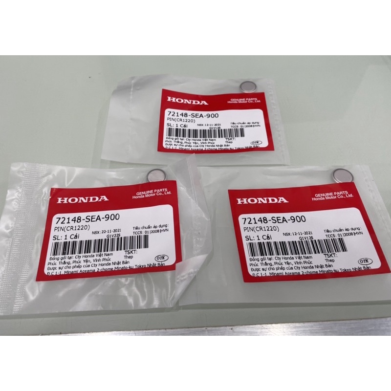 Pin CR1220 Panasonic Chìa Khoá định vị tìm xe SH AIRBLADE 110 125 SH MODE Honda