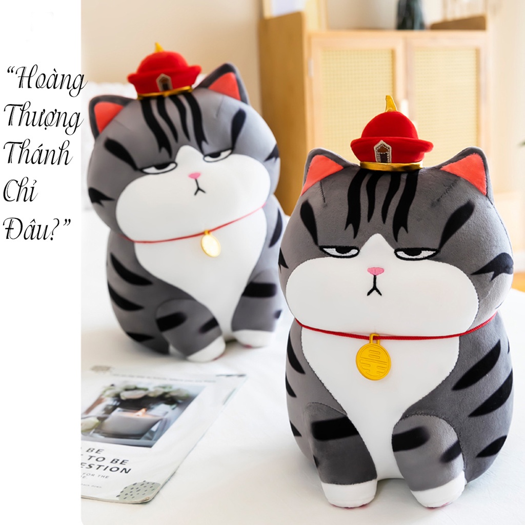 Mèo Bông Thần Tài  Đủ Size 35cm-90cm