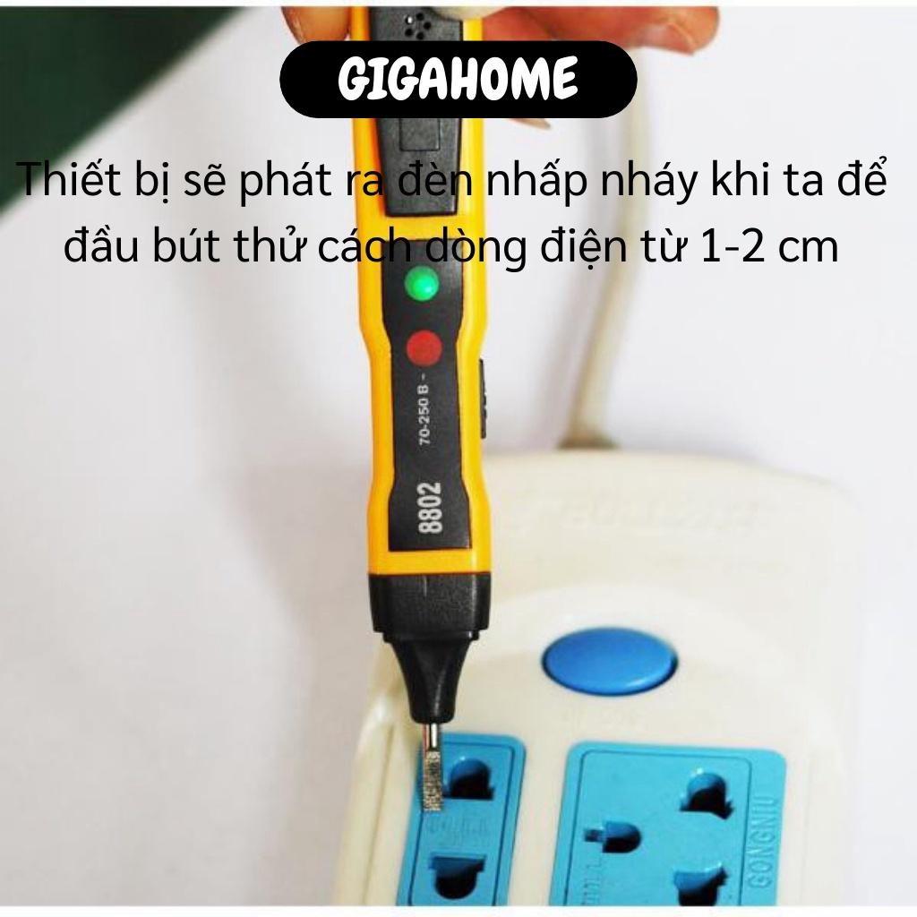 Bút thử điện GIGAHOME Thiết Bị Dò Điện Xuyên Tường, Có Đèn Và Âm Thanh Báo 4688