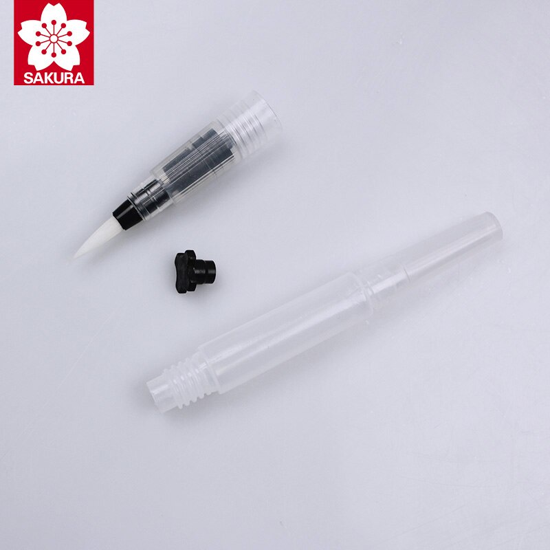 Cọ Vẽ Tranh Màu Nước Đầu Mềm Có Thể Đổ Đầy Màu Sắc Tan Trong Nước sakura qr