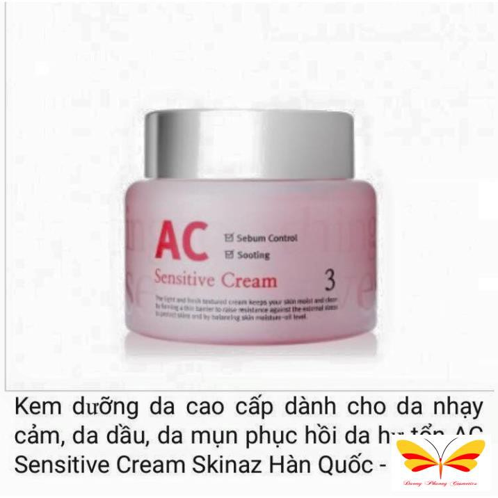 Kem dưỡng da AC Sensitive Cream skinaz
