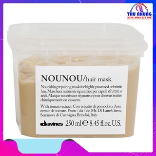HẤP DẦU DAVINES NOUNOU HAIR MASK CHO TÓC HƯ TỔN ĐÃ QUA HÓA CHẤT 250ML