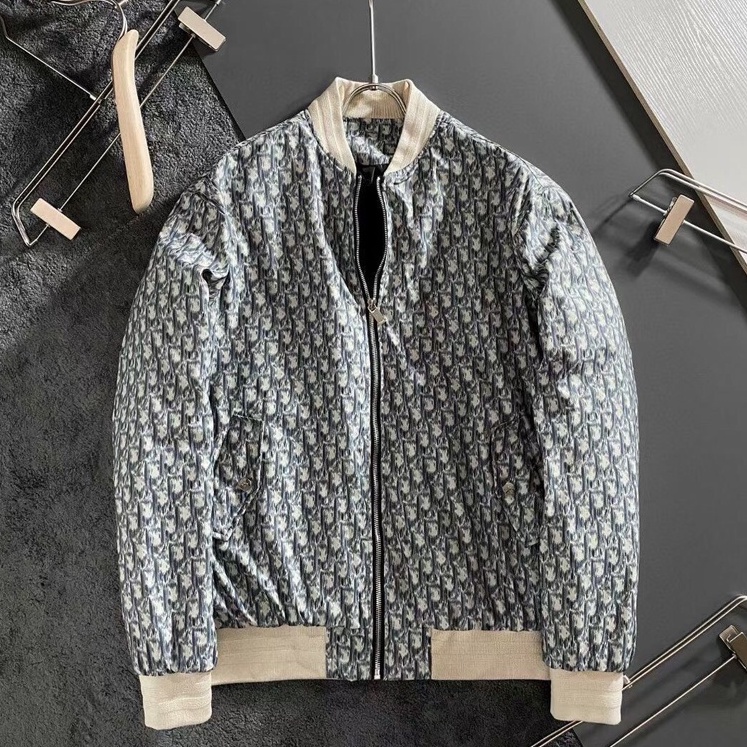 Áo khoác Nam Nữ ☀ ĐỦ SIZE 45-85 KG ☀ Áo khoác bomber jarket Dior phao trám