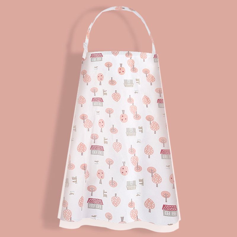 Tạp dề 2 lớp thoáng khí có thể điều chỉnh cho bé uống sữa