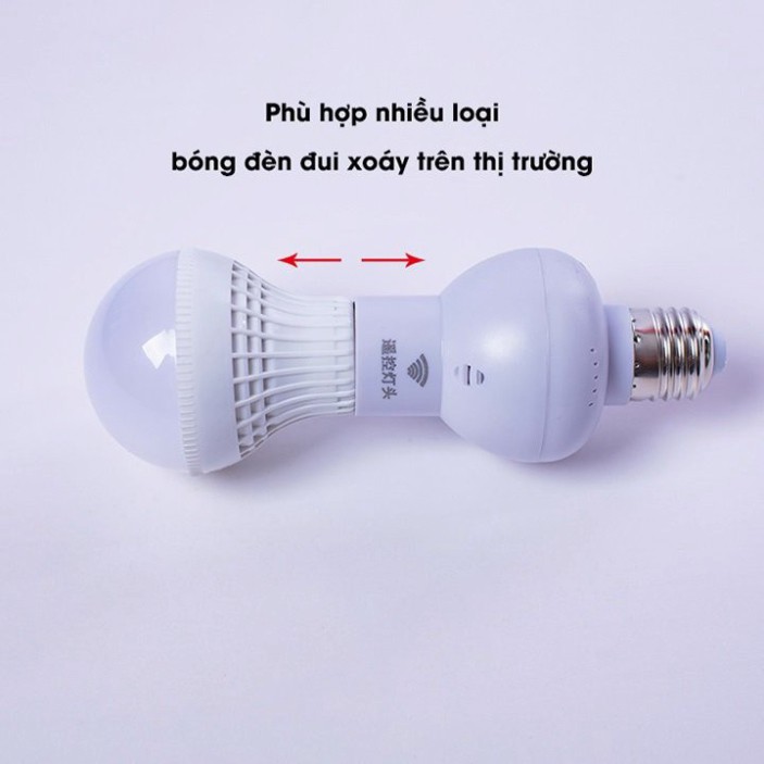 Đui đèn cảm biến chuyển động, cảm biến âm thanh tự động sáng đèn ~ Cavanin ~ THs sotre