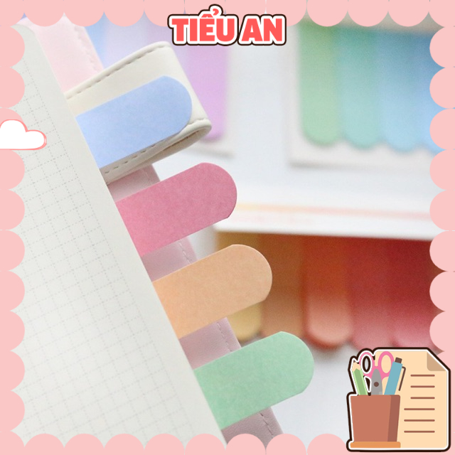 Giấy Note - Sticker chặn trang đa sắc truyền thống