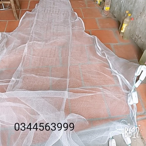 Lưới quét cá , vét cá ao hồ dài 20m cao 2m5