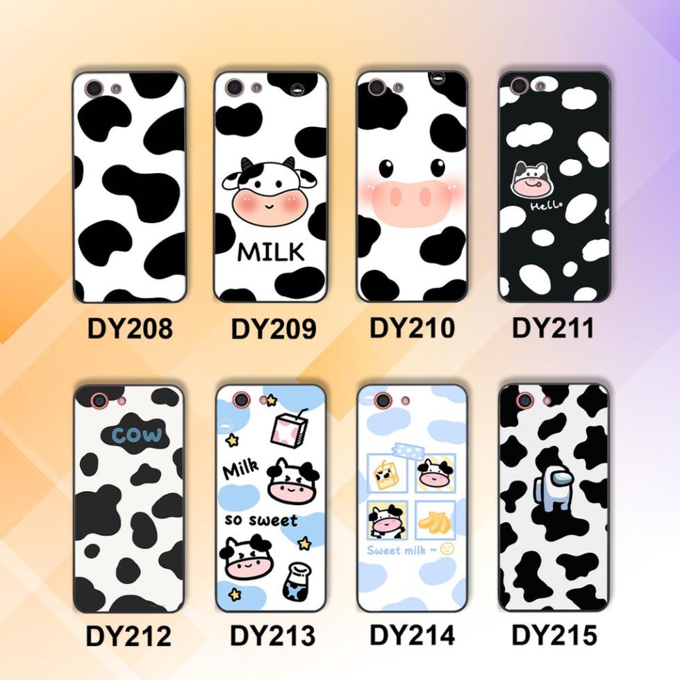 Ốp lưng dẻo OPPO F1S / F7 / F7 Youth in hình bò sữa siêu đáng yêu