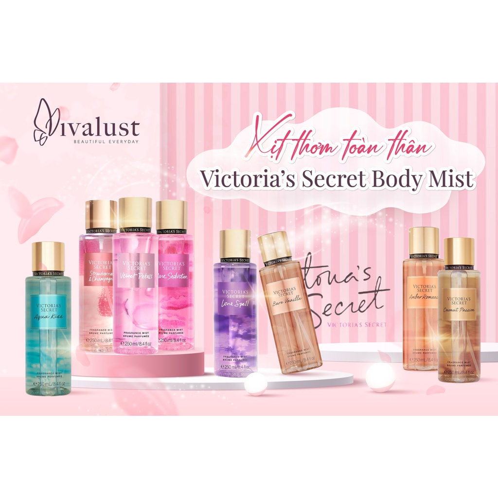 Xịt thơm toàn thân VICTORIA'S SECRET - Hàng Chính Hãng