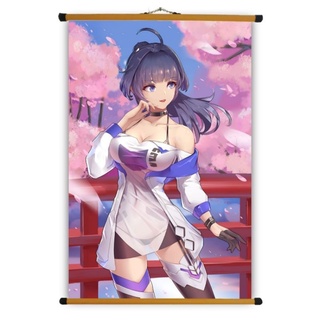 Tranh Vải Treo Tường Raiden Mei Honkai Impact 3