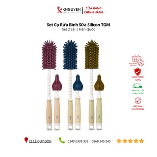 Set cọ rửa bình sữa Silicon TGM nội địa Hàn Quốc