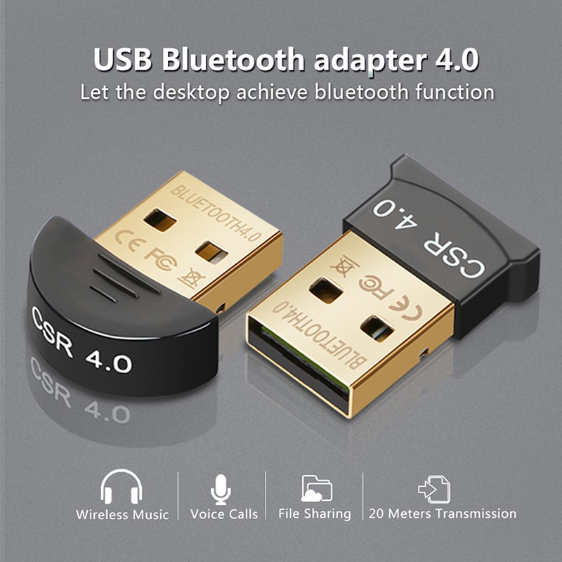 Usb Kết Nối Bluetooth 4.0 Mini CSR 4.0 Win7 / 8 / XP