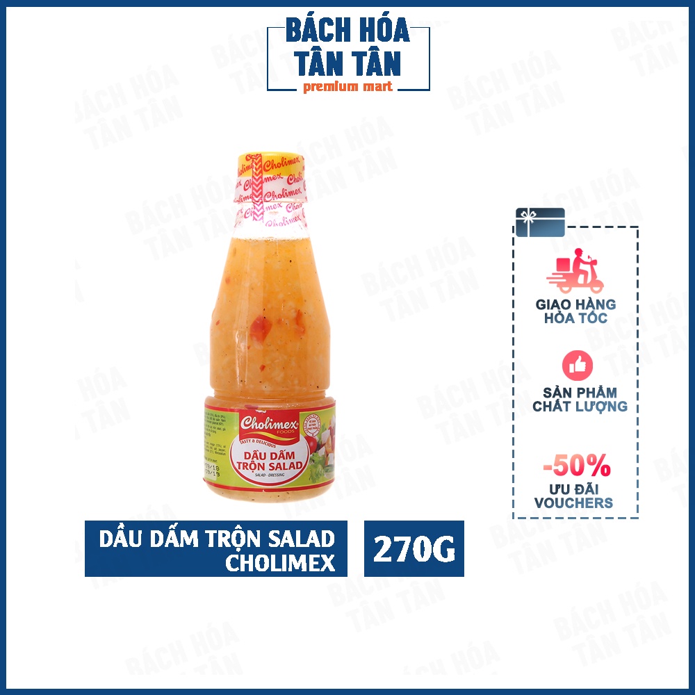 Dầu dấm trộn salad Cholimex chai 270g