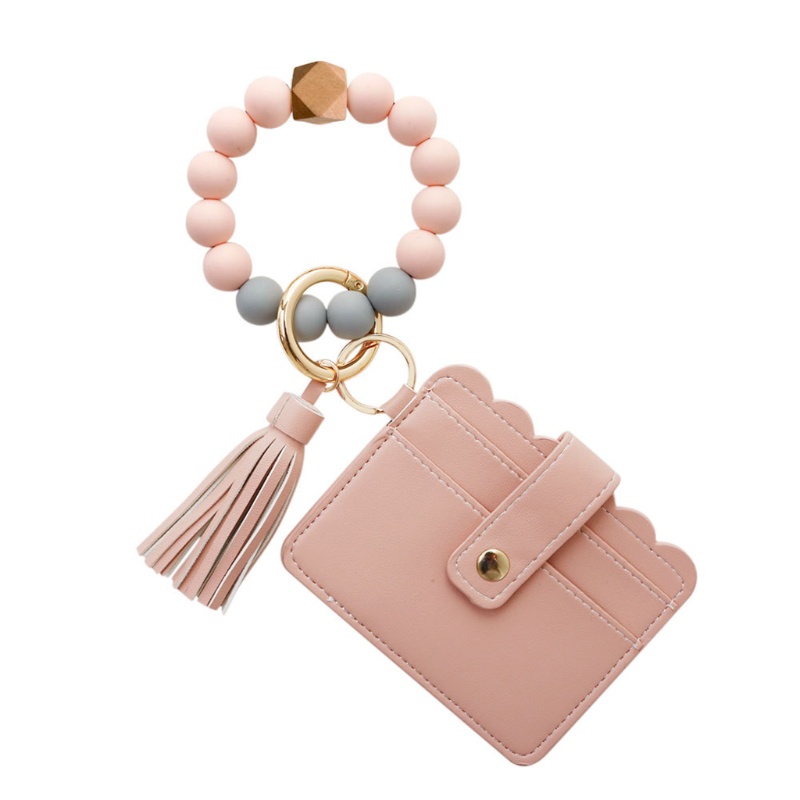 Vòng Tay Da Pu Mặt Tròn Unisex